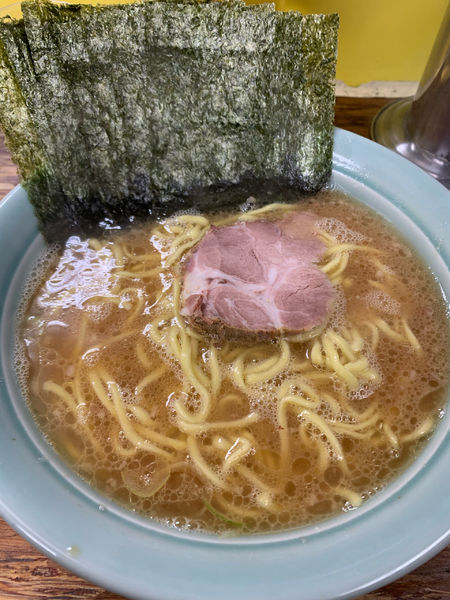 「ラーメン中、固め、のり増し」@まこと家の写真