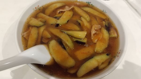 「ナスラーメン800円」@金門飯店の写真