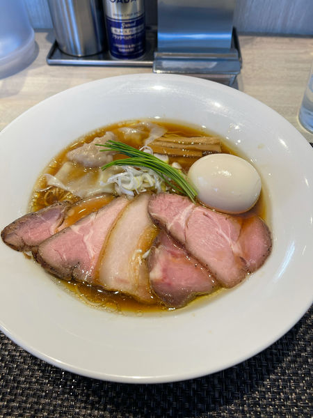 「特製中華蕎麦〈醤油〉1150円」@宍道湖しじみ中華蕎麦 琥珀 東京本店の写真