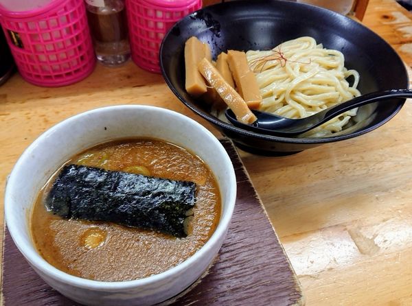 「辛つけ麺」@麺屋 白神の写真