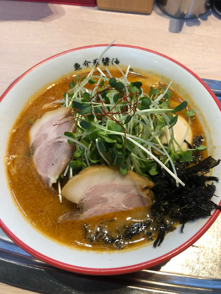 「味噌SP 1320円」@魚介系醤油拉麺専科 海空土の写真