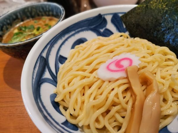 「魚介とんこつつけ麺」@麺屋わおんの写真