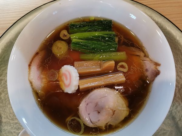 「黒出汁」@中華そば 深緑の写真