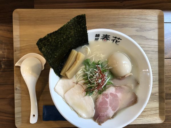 「鶏ＳＯＹ　ＭＡＸ　￥１１３０」@麺屋 春花の写真