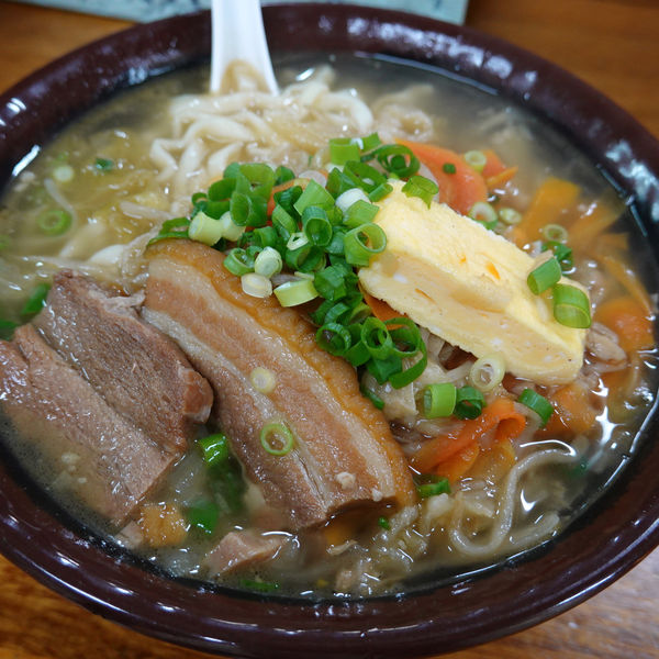 「野菜そば 700円」@めし屋 げんてんの写真