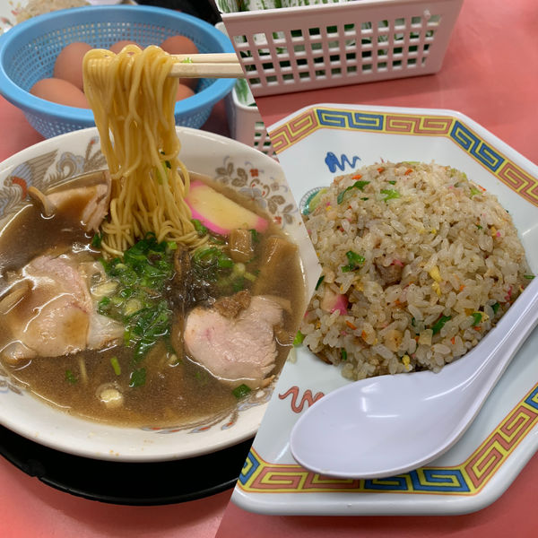 「中華そば」@まるやま中華そば店 塩屋店の写真