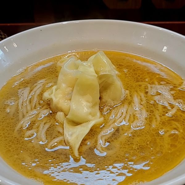 「仏産オマールの潮SOBA〜海老ワンタン添え〜」@柳麺 呉田-goden-の写真