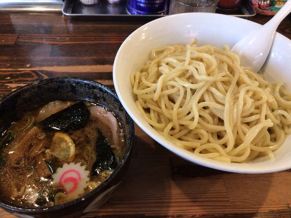 「つけ麺大盛り」@麺座でんの写真