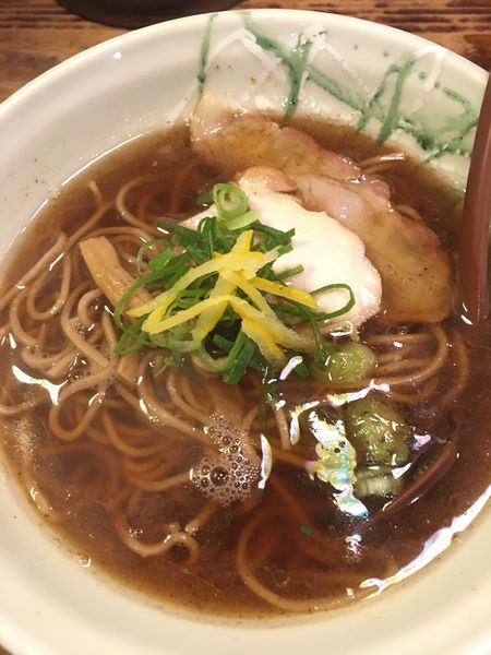 「年越しラーメン　醤油」@G麺7の写真