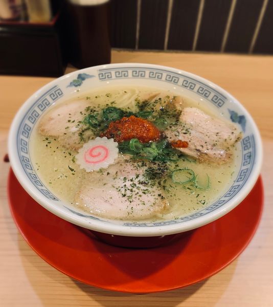 「【限定】辛味噌ラーメン（固め￥850）」@麺処若武者 ASAKUSA 〜FUKUSHIMA NOODLE STYLE〜の写真