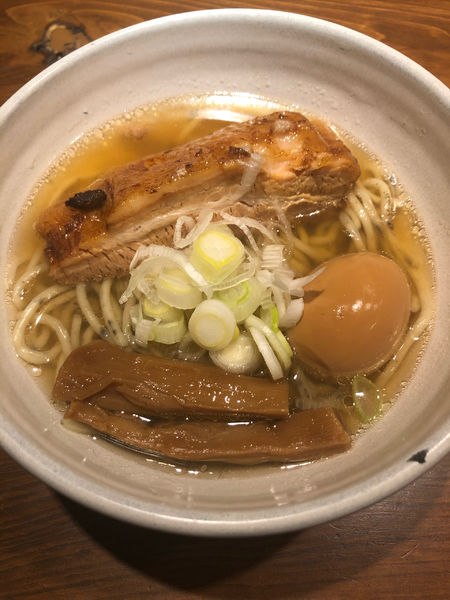 「macro 味玉」@人類みな麺類 東京本店の写真