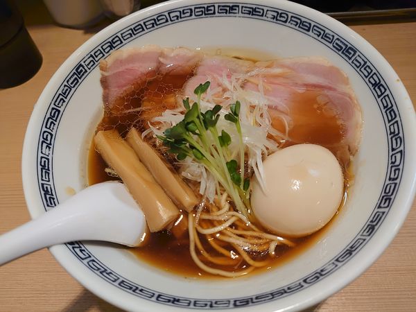 「特製中華そば」@中華そば ます田の写真