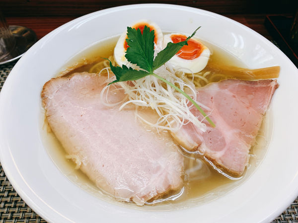 「トリプルスープの塩SOBA」@麺や 睡蓮の写真