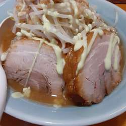 小ら～めん+豚増し+無料TP全増しワサマヨW