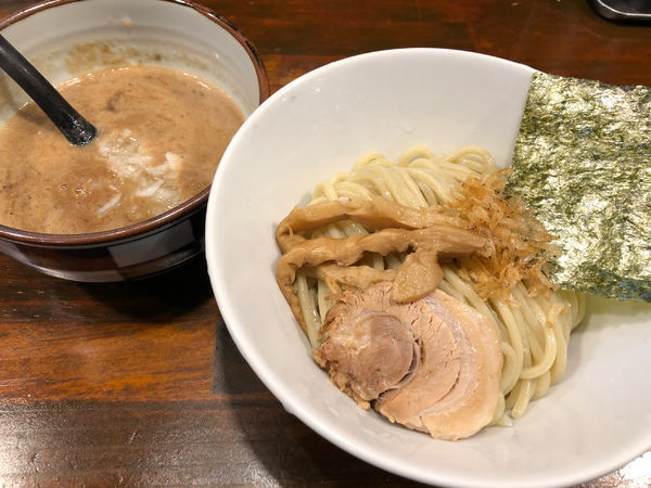 「濃魚つけ麺　醤油」@オリオン食堂の写真
