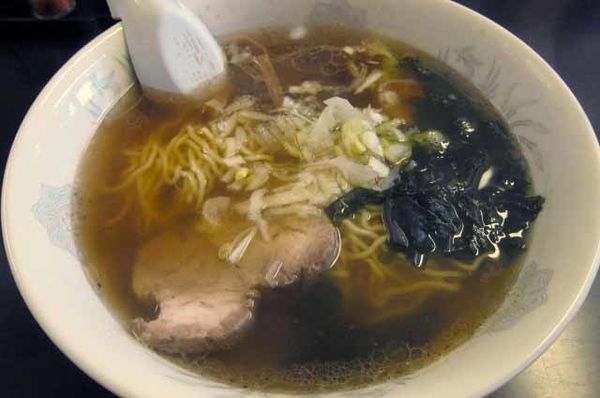 「ラーメン　500円」@大釜 本店の写真