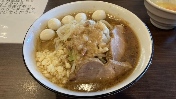 「期間限定 年越し二郎」@麺処 わた琉の写真