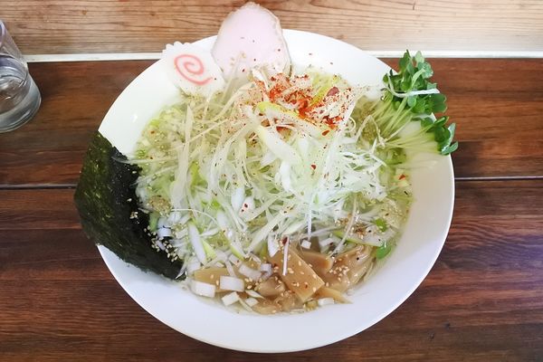 「ねぎ塩￥７５０」@奥久慈ラーメン なかざわの写真
