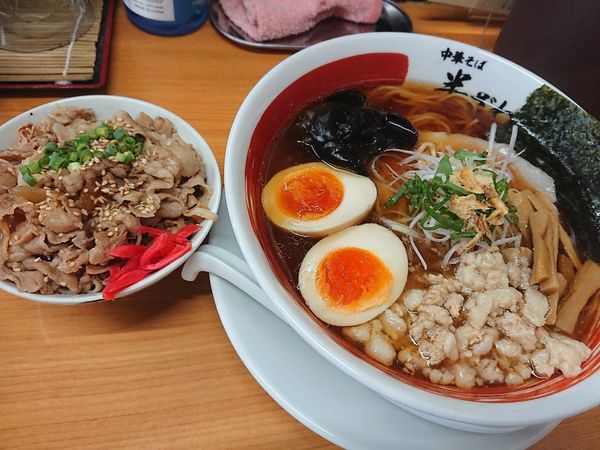 「かますラーメン醤油」@中華そば 半ざわの写真