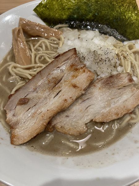 「濃厚鶏煮干¥850」@らーめん まぜそば 笑顔ノキラメキの写真