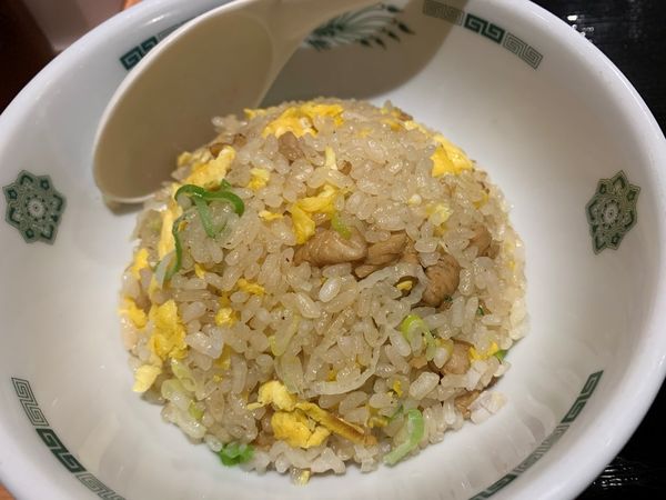 「ラ・餃・チャセット（半チャーハン＋半ラーメン＋餃子３個）」@日高屋 三河島駅前店の写真