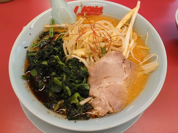 「特製もやし味噌ラーメン」@山岡家 狭山店の写真