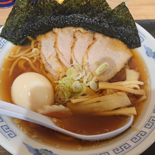 「特製中華そば950円」@中華そば 金ちゃん 新発田店の写真