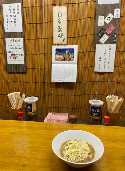 「そば 600円」@中華そば屋 伊藤の写真