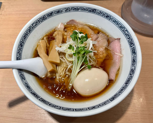 「特製中華そば」@中華そば ます田の写真