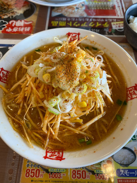 「ネギ味噌ラーメン」@おおぎやラーメン 伊勢崎連取町店の写真