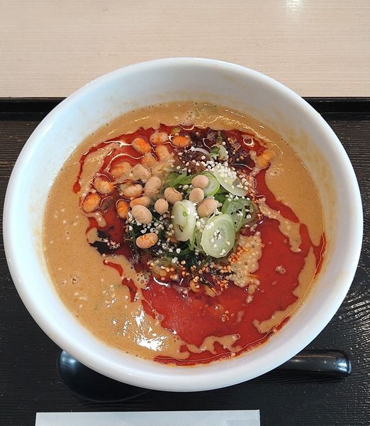 「知多牛担々麺 900円」@ちた食堂 大府PAの写真