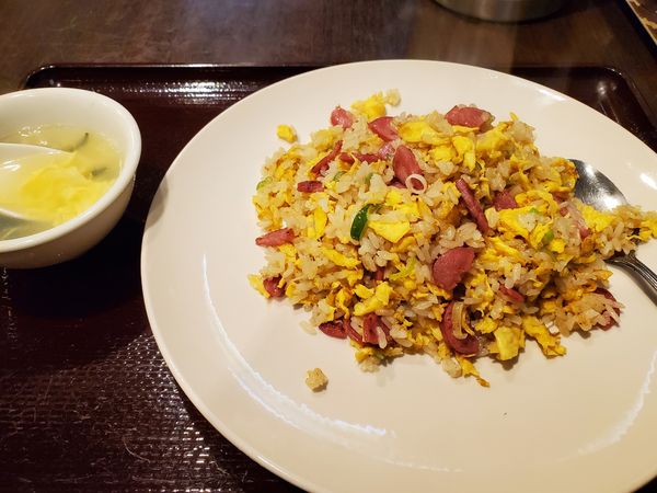 「台湾香腸炒飯」@味天の写真