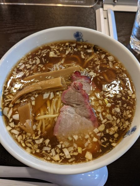 「らうめん（青竹打ち麺）」@淺草 來々軒の写真