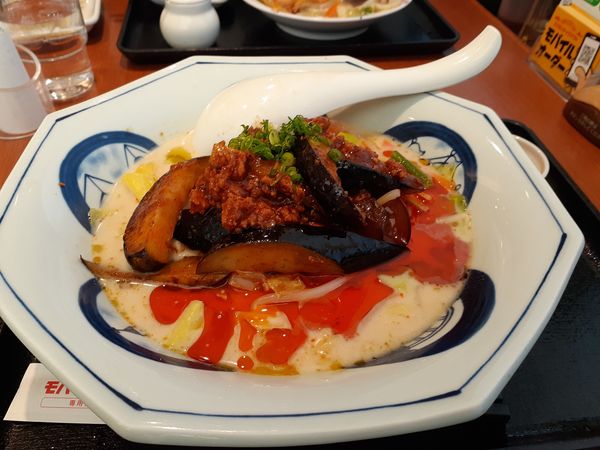 「とくちゃんぽん、麻婆茄子」@長崎ちゃんぽん リンガーハット 町田鶴川店の写真