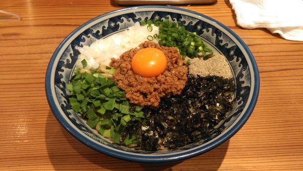 「煮干し台湾まぜそば」@こだわり麺工房 たごの写真