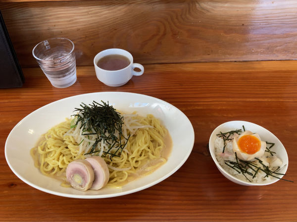 「濃厚油そば」@麺飯 熊猫の写真