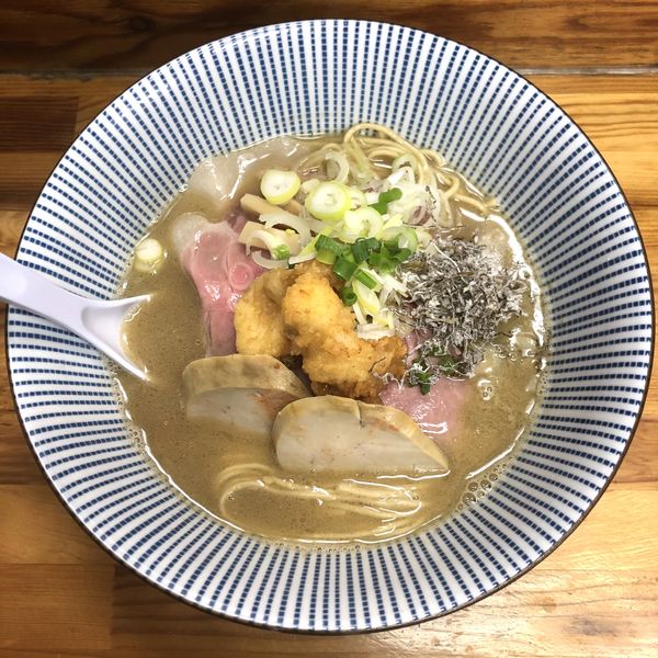 「【限定】鮟鱇らーめん ￥900」@中華そば よしかわの写真