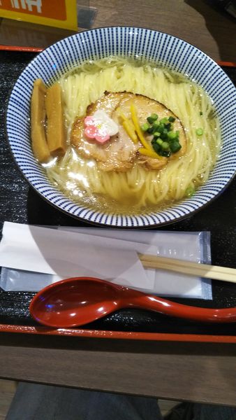 「鯛塩らぁめん+大盛り」@鯛塩そば 灯花 イオンモール上尾店の写真