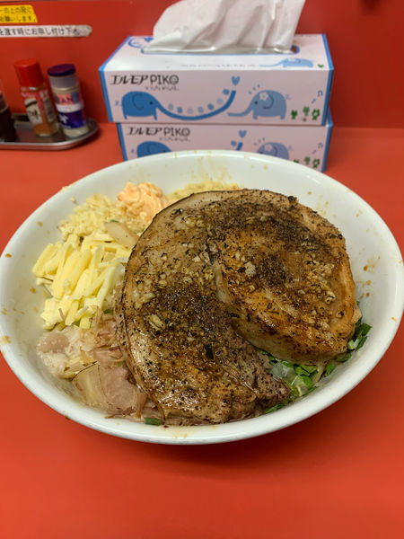 「まぜそば　大」@らー麺 ぶたのジョーの写真