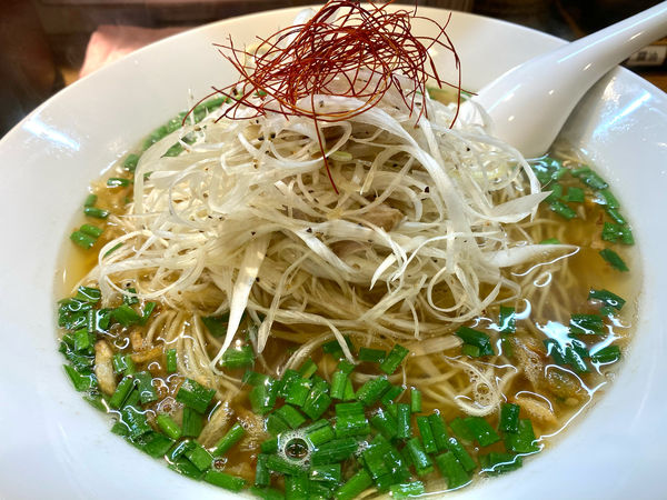 「白ネギラーメン￥850」@麺屋 502の写真