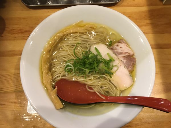 「塩そば 800円」@自家製麺 竜葵の写真