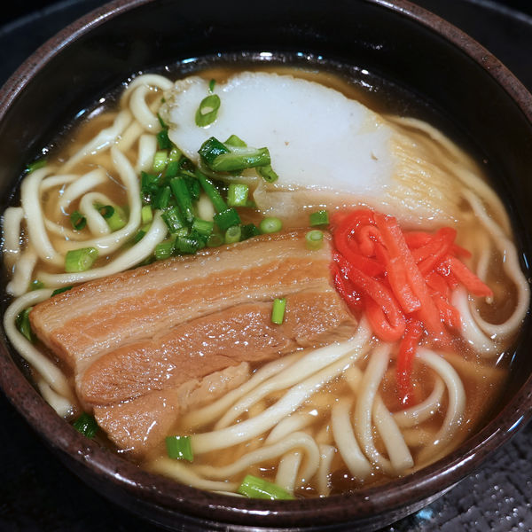 「ミニそば 500円」@琉球村 那覇空港店の写真