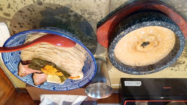 「ウニつけ麺」@島田製麺食堂 総本店の写真