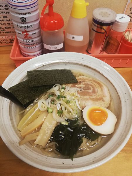 「冷し鶏ラーメン」@つけ麺 花屋の写真