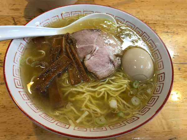 「中華そば　玉子のせ」@中華そば さとうの写真