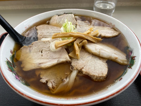 「チャーシューワンタン麺」@華月の写真