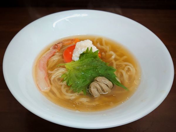 「【お正月限定】蟹出汁らぁめん」@4代目松屋食堂の写真