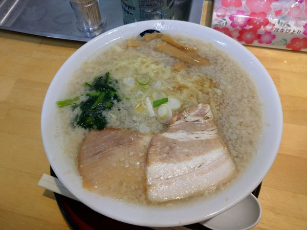 「白の中華そば＋まぐろ丼」@伊藤商店 足利店の写真