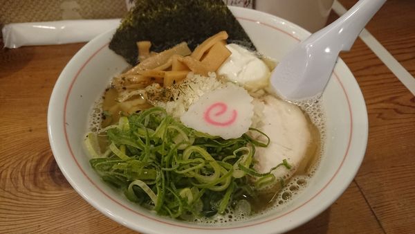 「あっさり煮干し弘前 800円」@別邸三く 中華蕎麦 萃の写真