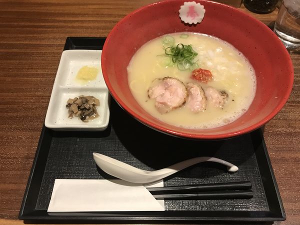 「鶏煮干しらぁめん（塩） 850円」@麺や いま村の写真
